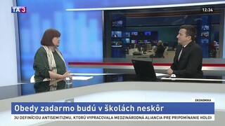 HOSŤ V ŠTÚDIU: Z. Kusá o obedoch zadarmo