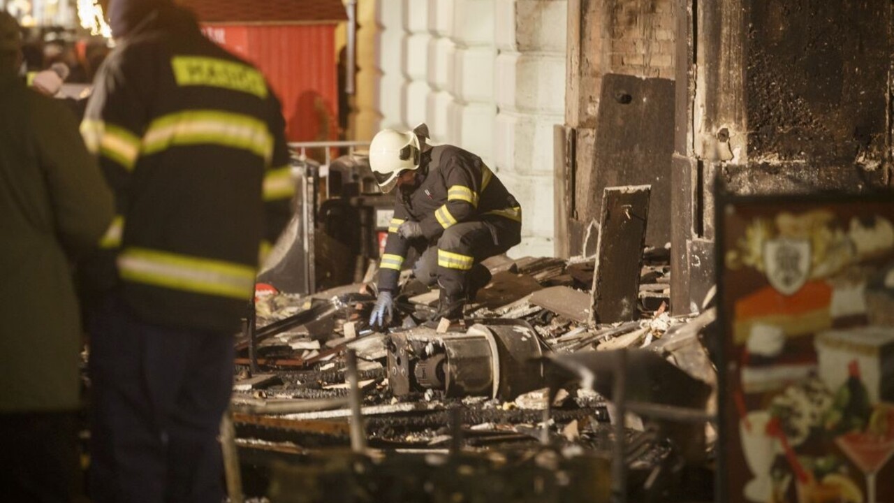 Bratislavské trhy opäť otvorili. Takto vyzeralo miesto požiaru