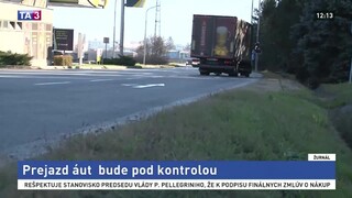 Koniec jázd tranzitujúcich kamiónov, prejazd bude pod kontrolou