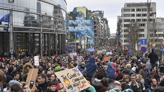 Planéta B neexistuje. Belgičania žiadali boj proti otepľovaniu