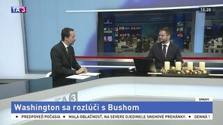 HOSŤ V ŠTÚDIU: V. Lichvár o poslednej rozlúčke s Bushom
