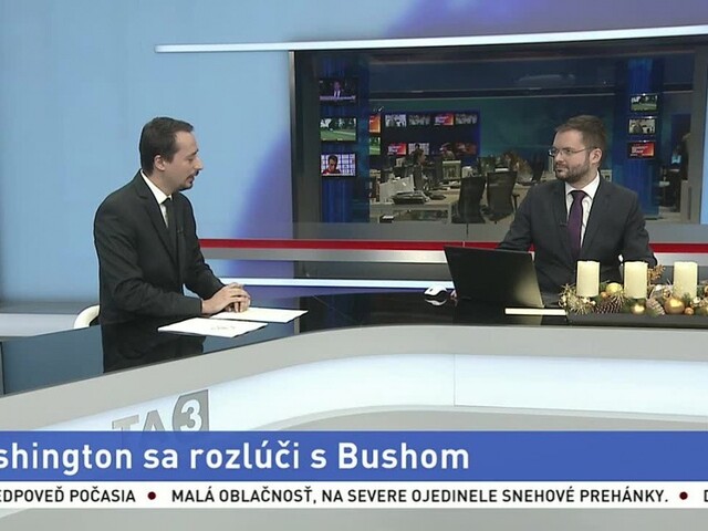 HOSŤ V ŠTÚDIU: V. Lichvár o poslednej rozlúčke s Bushom