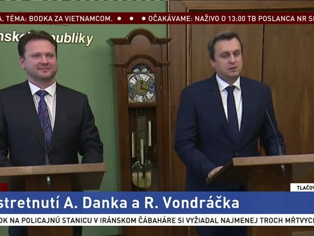 TB R. Vondráčka a A. Danka po ich spoločnom stretnutí