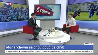 ŠTÚDIO TA3: J. Piťo o budúcnosti klubu Bratislava Monarchs