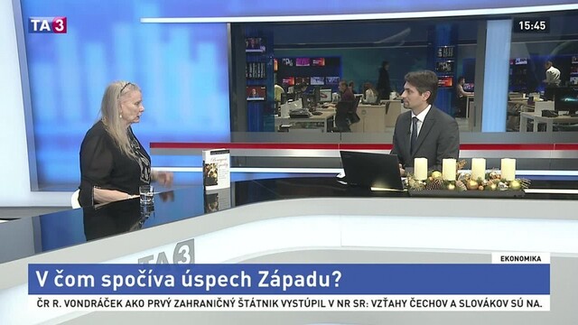 HOSŤ V ŠTÚDIU: D. McCloske o koreňoch úspechu na Západe