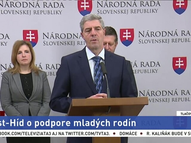 TB predstaviteľov strany Most-Híd o podpore mladých rodín