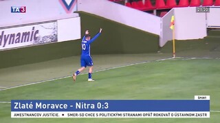 Zlaté Moravce privítali futbalistov Nitry, hrdinom zápasu bol Fábry