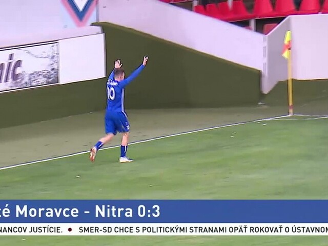 Zlaté Moravce privítali futbalistov Nitry, hrdinom zápasu bol Fábry