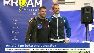 Účastníci turnaja Proam challenge prišli podporiť dobrú vec