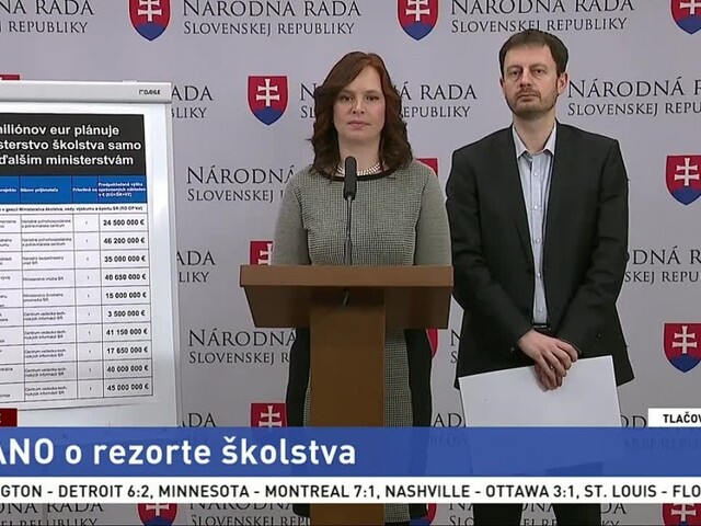 TB strany OĽaNO o rezorte školstva