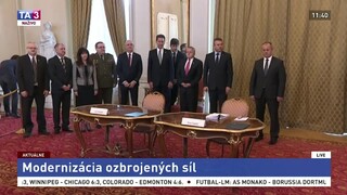 Vyhlásenie P. Pellegriniho a P. Gajdoša o modernizácii ozbrojených síl