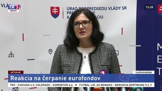 TB M. Lubyovej o čerpaní eurofondov