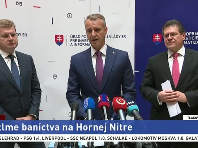TB P. Žigu, M. Šefčoviča a R. Rašiho o baníctve na hornej Nitre