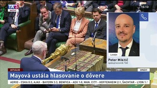 P. Mikitič o vyslovení dôvery britskej premiérke Mayovej