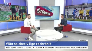 ŠTÚDIO TA3: futbalista M. Krnáč o záchranárskych prácach Vionu
