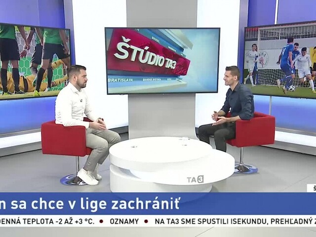 ŠTÚDIO TA3: futbalista M. Krnáč o záchranárskych prácach Vionu