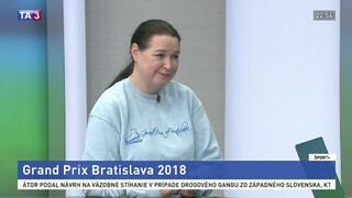 Z. Jánošová o podujatí Grand Prix Bratislava 2018