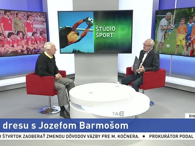 ŠTÚDIO ŠPORT: Bez dresu s Jozefom Barmošom