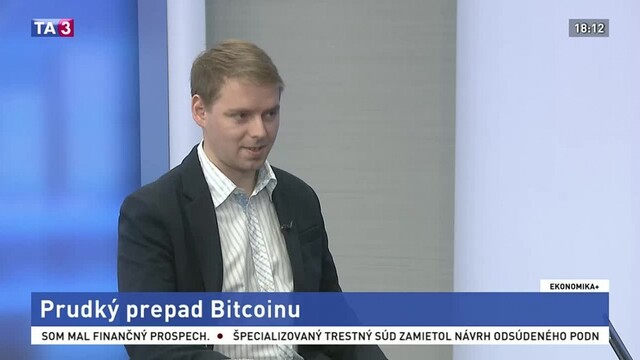 Ekonomika+ o prudkom prepade Bitcoinu