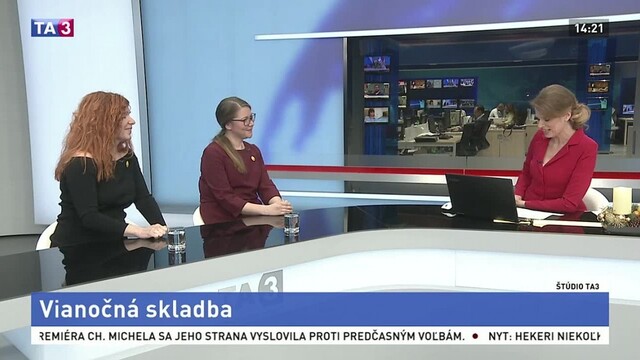 ŠTÚDIO TA3: L. Jakubíková a H. Krajčiová o Hodine deťom