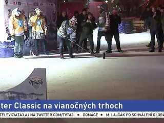 Na vianočné trhy zavítali bývalí reprezentanti, súťažili proti deťom