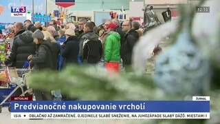Posledný pracovný deň láka na nákupy, predvianočný zhon vrcholí