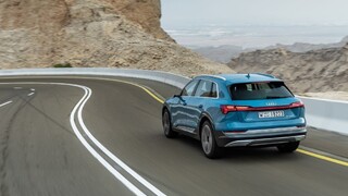 Prvé kilometre s elektrickým SUV Audi e-tron a ultra rýchla nabíjačka pri Budči