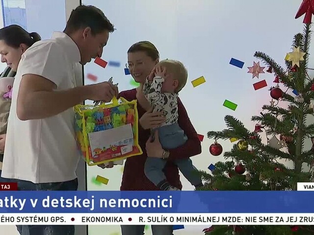 Vianoce v detskej nemocnici