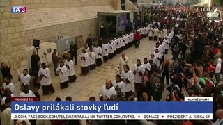 Betlehemská procesia prilákala k bazilike tisíce pútnikov