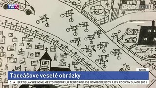 Tadeáš zo Spiša kreslí veselé obrazy, dostal už viacero ocenení