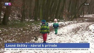 Alternatívne škôlky nájdeme aj v lese, deti sú oveľa viac vonku