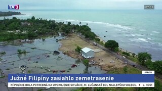 Filipíny zasiahlo silné zemetrasenie, výstrahu pred cunami zrušili