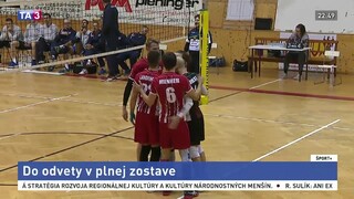 Naši volejbalisti podľahli Rakúsku po vyrovnaných piatich setoch