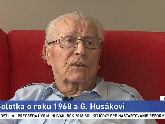 Bývalý slovenský premiér P. Colotka o roku 1968 a G. Husákovi
