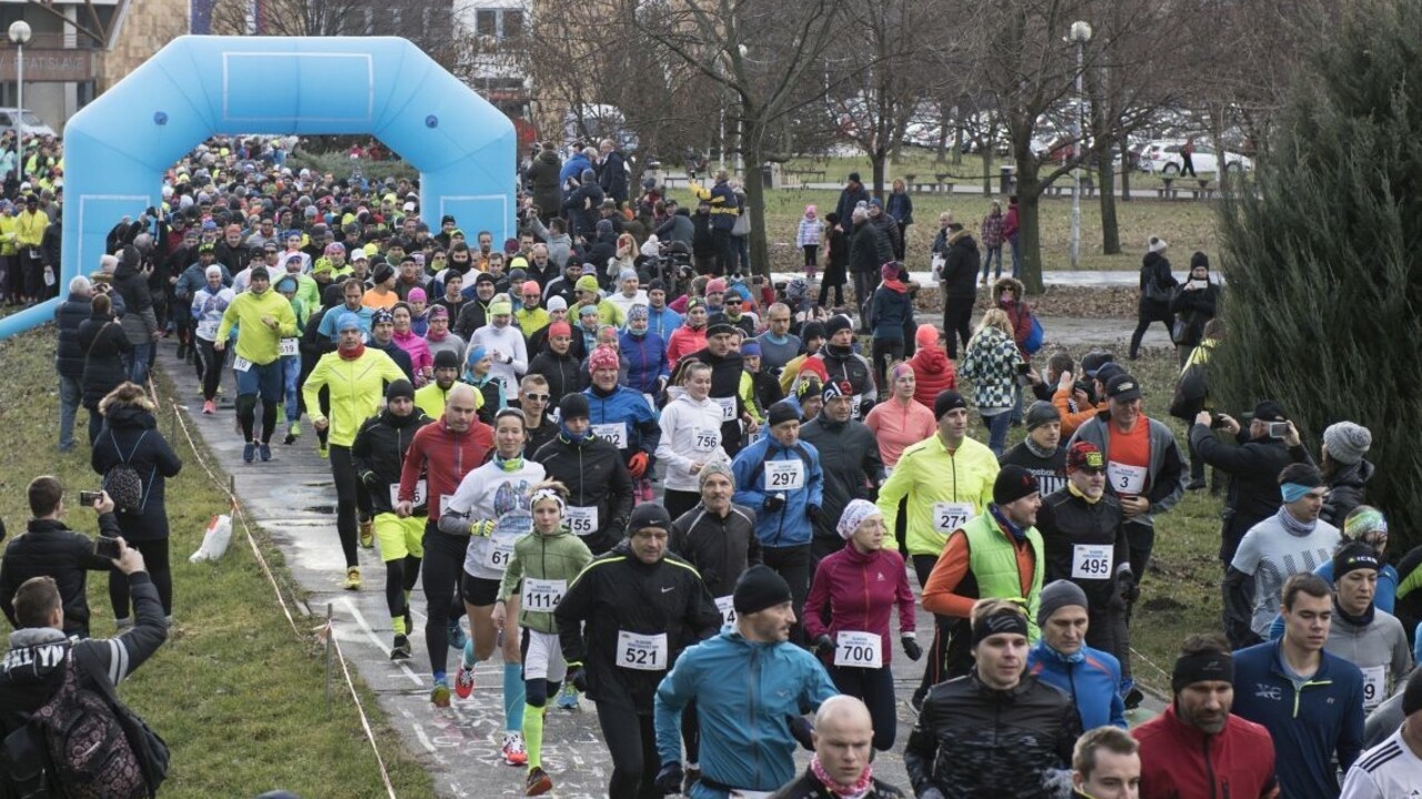 Silvestrovský beh prekonal rekord, bežci mali ideálne podmienky