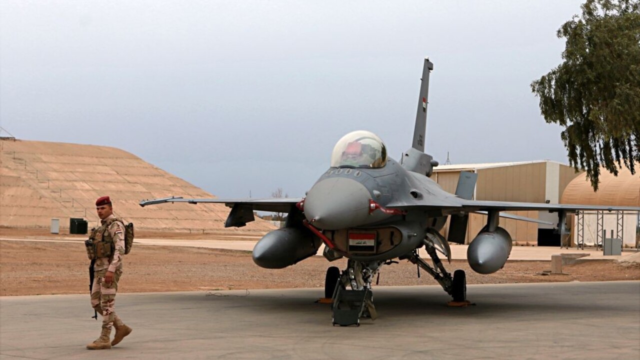 Irak F-16 stíhačka 1140 px (SITA/AP)