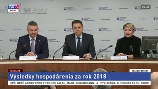 TB P. Pellegriniho a P. Kažimíra o výsledkoch hospodárenia