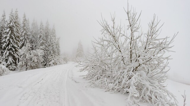 Situácia na severe je pokojnejšia, so snehom stále bojuje Orava