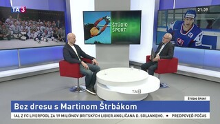ŠTÚDIO ŠPORT: Bez dresu s Martinom Štrbákom