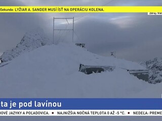 Chatu pod Rysmi zasypala lavína. Musel to byť rachot, tvrdí chatár