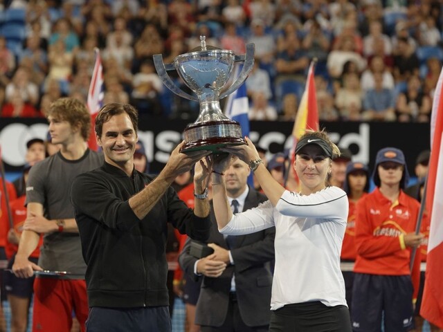 Zopakovali vlaňajší triumf, Federer a Kerberová vyhrali Hopman Cup