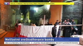 Policajt chcel zneškodniť bombu pri kostole, zabil ho výbuch