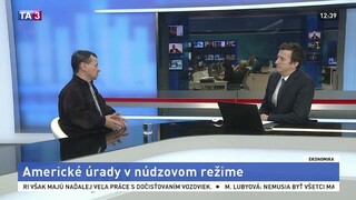 HOSŤ V ŠTÚDIU: Prognostik V. Baláž o Trumpovom shutdowne