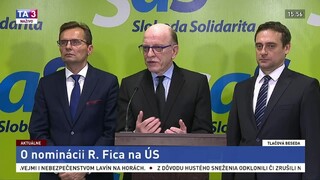 TB predstaviteľov SaS o nominácii R. Fica na post sudcu ÚS