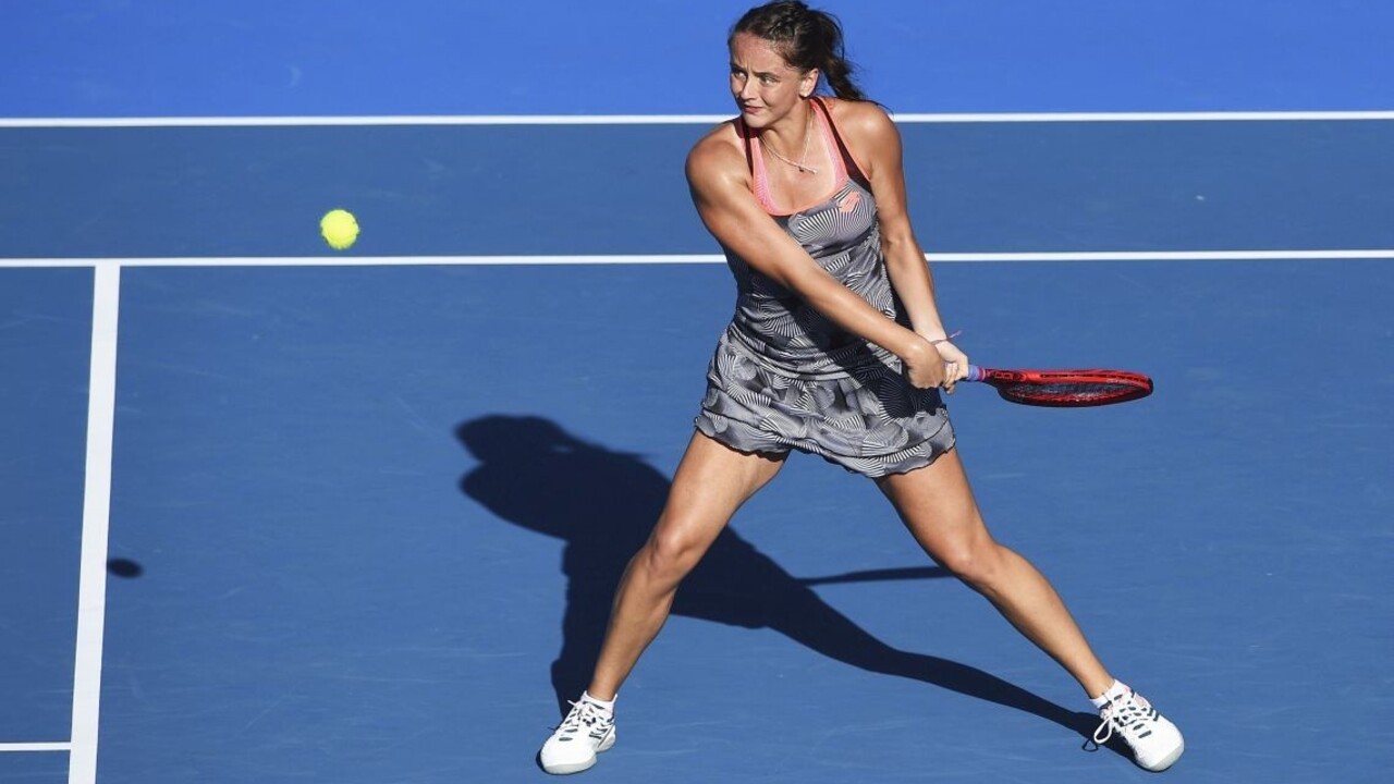 Kužmová sa prebojovala do 2. kola, zdolala Ukrajinku Kozlovovú