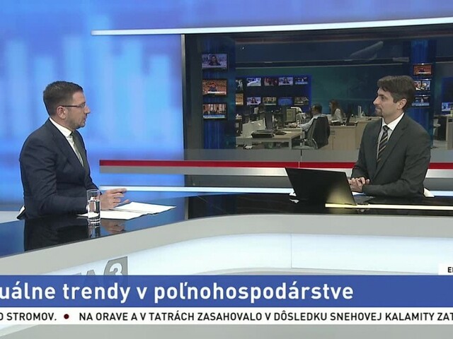 E. Macho o aktuálnych trendoch v poľnohospodárstve