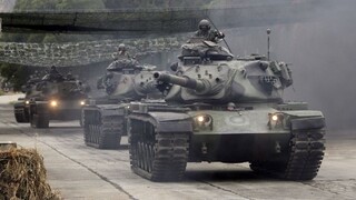 taiwan čína konflikt tank 1140px (SITA/AP)
