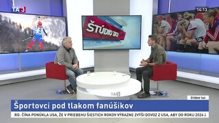 ŠTÚDIO TA3: T. Gurský o športovej psychológii a tlaku fanúšikov