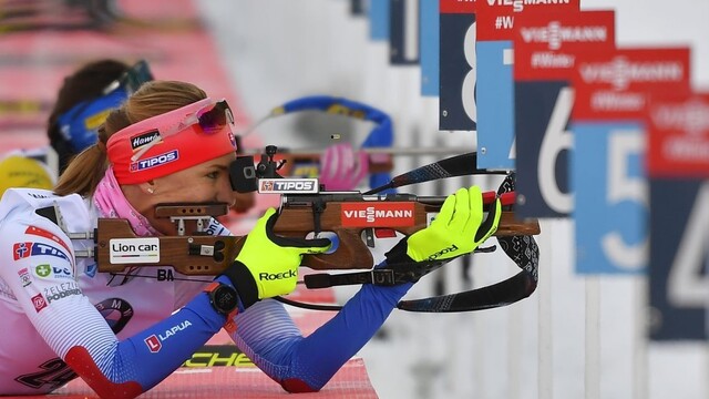 Naše biatlonistky si pripísali ďalší úspech, v štafete skončili šieste