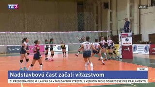 Volejbalistky Slávie začali víťazstvom, súperky neuhrali ani set